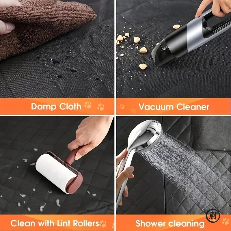 Ideal Car Seat Cover, Upgrade Your Car Seats with This Waterproof, Scratch-Resistant Dog Hammock Cover!