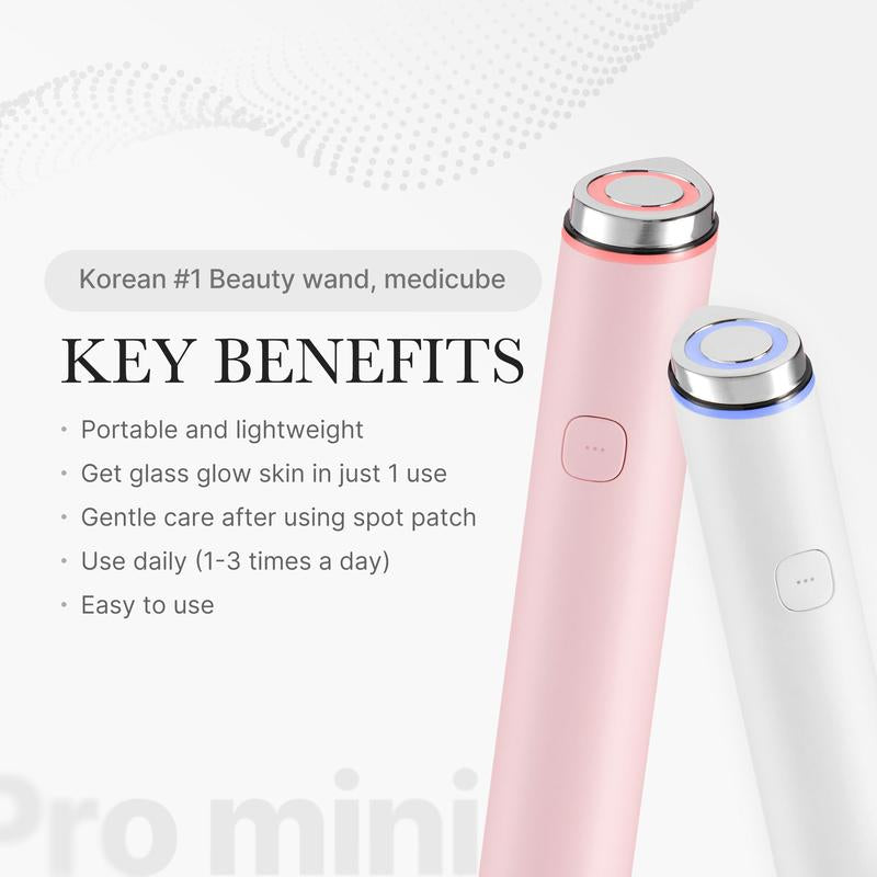 [Medicube] Pocket-Friendly at Home Facial SetㅣK-Beauty Affordable Viral Device in a Petite Size for after Spot & Soothing & Glow Care