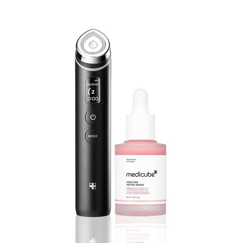 [Medicube] 310M K-Beauty PDRN Spot Care SET ㅣ K-Beauty Viral Glass Glow Device + Salmon PDRN Pink Peptide Serum