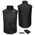 Men'S  Black Philadelphia Eagles 5V Softshell Battery Heated Full-Zip Vest