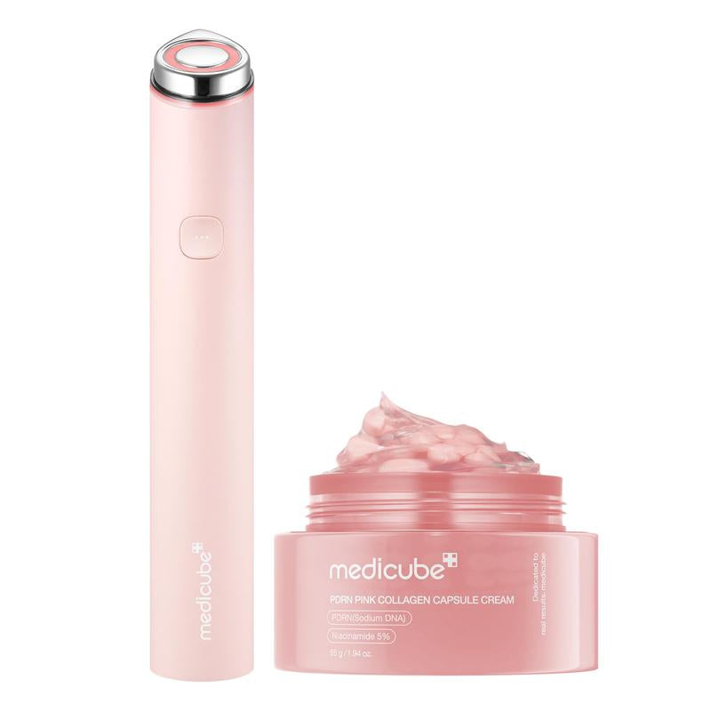 [Medicube] Pocket-Friendly at Home Facial SetㅣK-Beauty Affordable Viral Device in a Petite Size for after Spot & Soothing & Glow Care