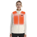 Fleece Heated Vest for Women with Battery Pack – Soft Lightweight Heated Clothing for Winter Outdoor
