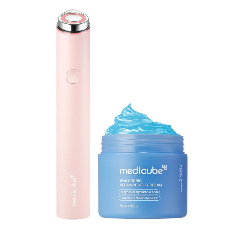 [Medicube] Pocket-Friendly at Home Facial SetㅣK-Beauty Affordable Viral Device in a Petite Size for after Spot & Soothing & Glow Care